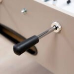 René Pierre Color Taupe Indoor Foosball Table - Image 3