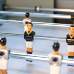 René Pierre Color Menthe Indoor Foosball Table - Image 4