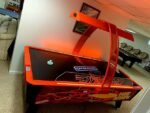Dynamo 8' Fire Storm Home Air Hockey Table - Image 5
