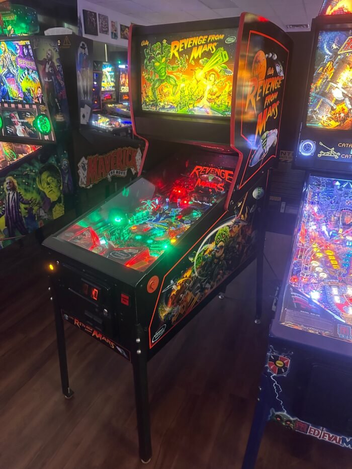 Bally Revenge From Mars Pinball Machine - Image 2