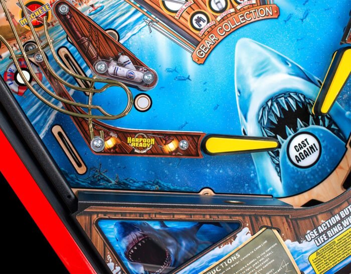 JAWS 50th Anniversary Premium Pinball Machine - Image 5