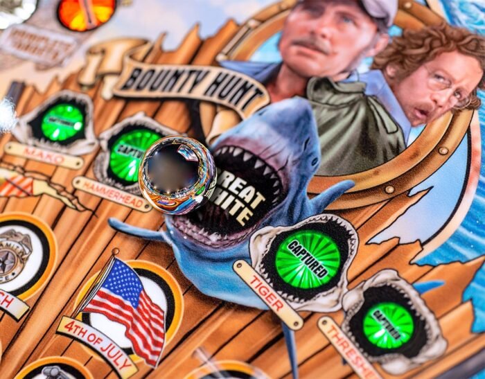 JAWS 50th Anniversary Premium Pinball Machine - Image 12