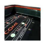 12FT Casino Style Craps Table With Full Drink Rail And Cushion Rim Cover (SAK35098) - Image 7