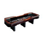 12FT Casino Style Craps Table With Full Drink Rail And Cushion Rim Cover (SAK35098) - Image 2
