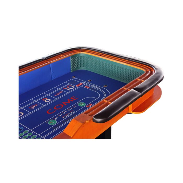 12FT Deluxe Casino Craps Game Table With Full Drink Rail (SAK68021) - Image 4