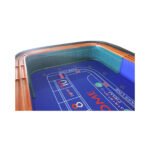12FT Deluxe Casino Craps Game Table With Full Drink Rail (SAK68021) - Image 5
