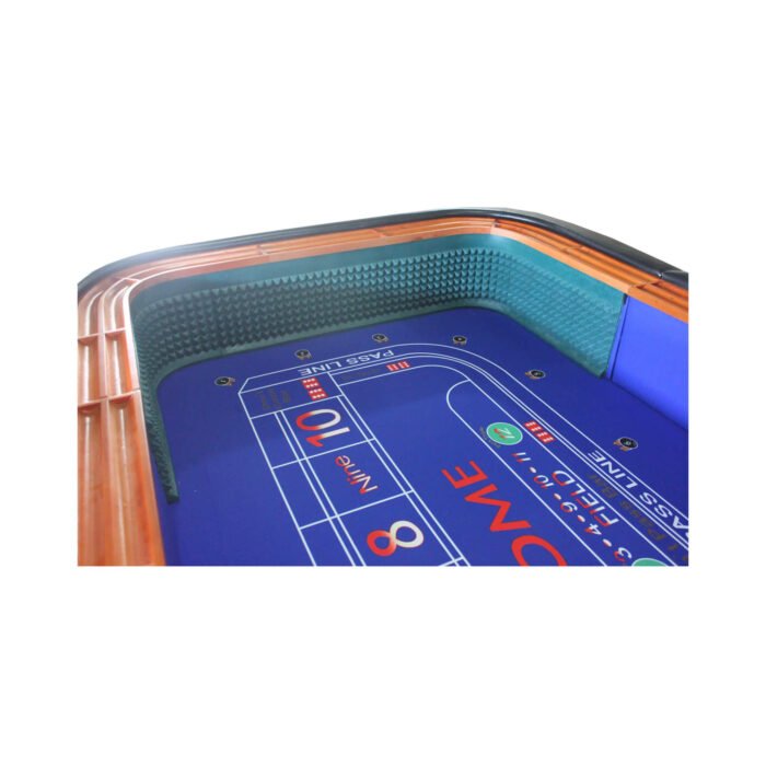 12FT Deluxe Casino Craps Game Table With Full Drink Rail (SAK68021) - Image 5