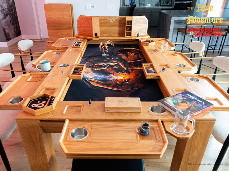 13-1 Table of Adventure D&D Game Table - Image 1