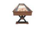 Playcraft 12' Santa Fe Pro-Style Shuffleboard Table in Cocoa Bean - Image 9