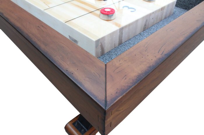 Playcraft 12' Santa Fe Pro-Style Shuffleboard Table in Cocoa Bean - Image 11