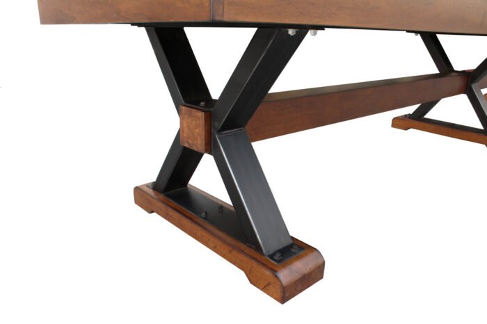 Playcraft 12' Santa Fe Pro-Style Shuffleboard Table in Cocoa Bean - Image 12