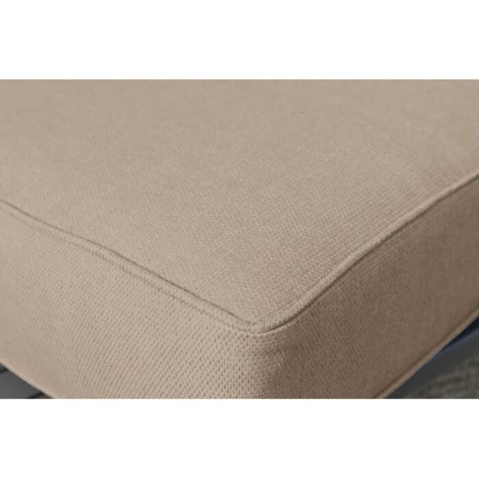 Handcrafted Outdoor Loveseat With Wicker Seating - Image 5
