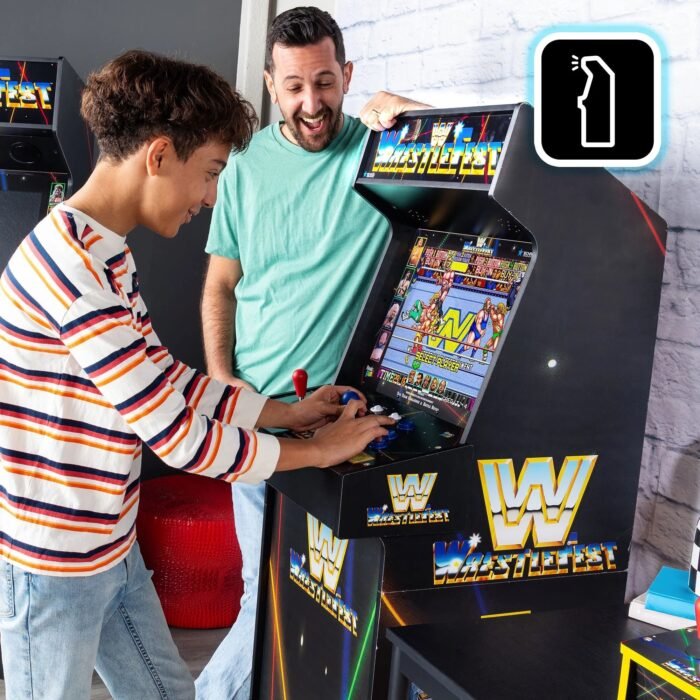Arcade Classics WWE Ultra Series Game Machine with 17" Liquid Crystal Screen & 5 Games - Image 9
