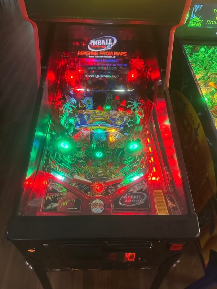 Bally Revenge From Mars Pinball Machine - Image 12
