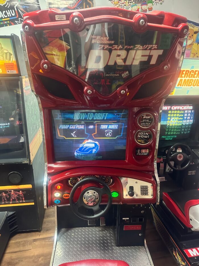 Raw Thrills The Fast and the Furious DRIFT Arcade Racing Game - Image 3