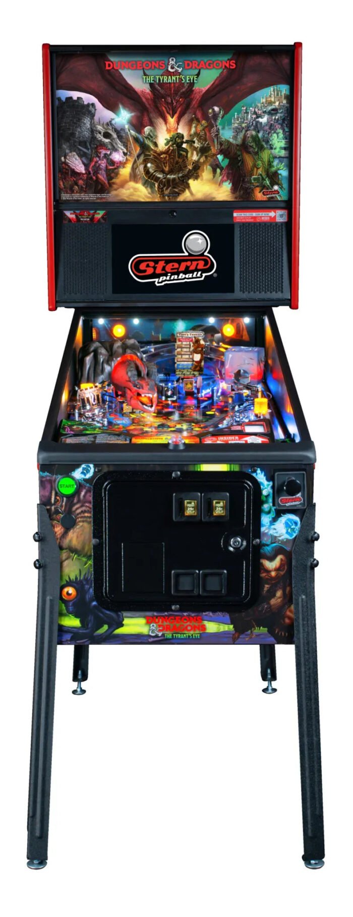 Stern Pinball Dungeons & Dragons: The Tyrant's Eye Pro Pinball Machine - Image 3
