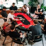 Triton 90" Premium 10 Player Folding Poker Table - Image 3