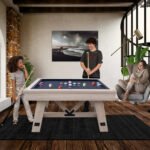 Freetime Fun Baddah Bing 54" Oak Wood Bumper Pool - Image 2