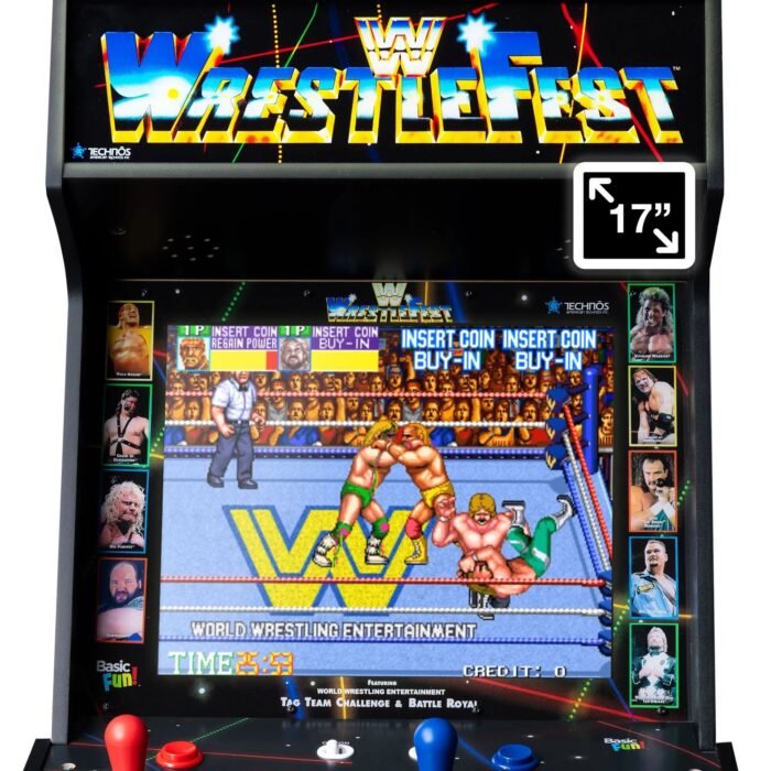 Arcade Classics WWE Ultra Series Game Machine with 17" Liquid Crystal Screen & 5 Games - Image 11
