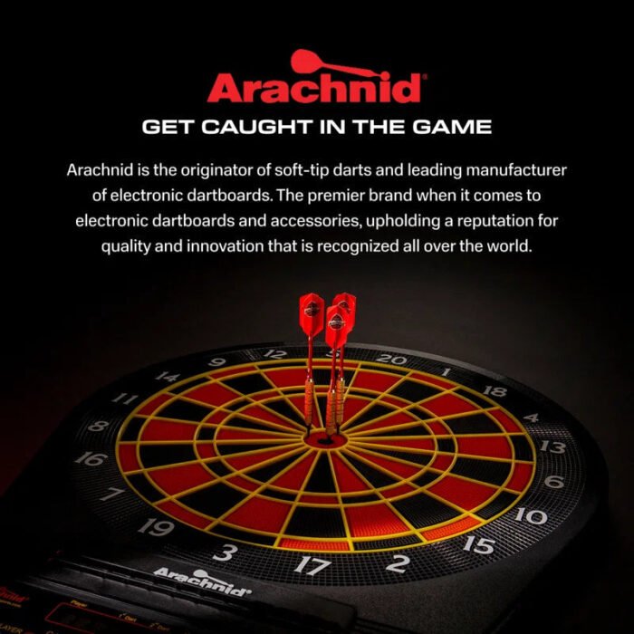 Titanium 5400 Electronic Dartboard and Cabinet - Image 3