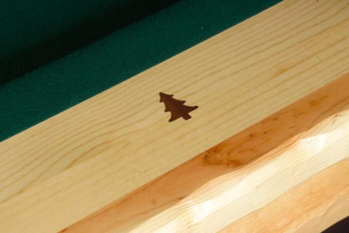 Viking Log Furniture Klondike Log Pool Table - Image 2