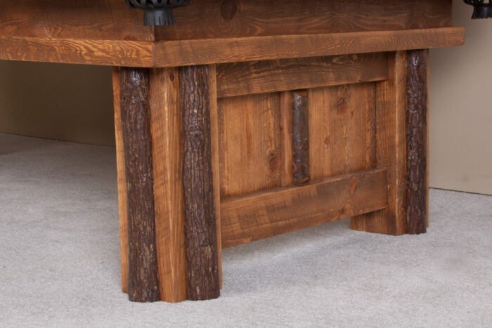 Viking Log Furniture Sawtooth Hickory Pool Table - Image 3