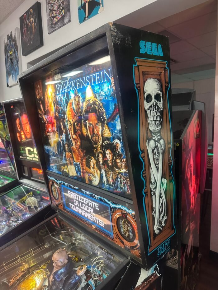 SEGA Mary Shelley's Frankenstein Pinball Machine - Image 11