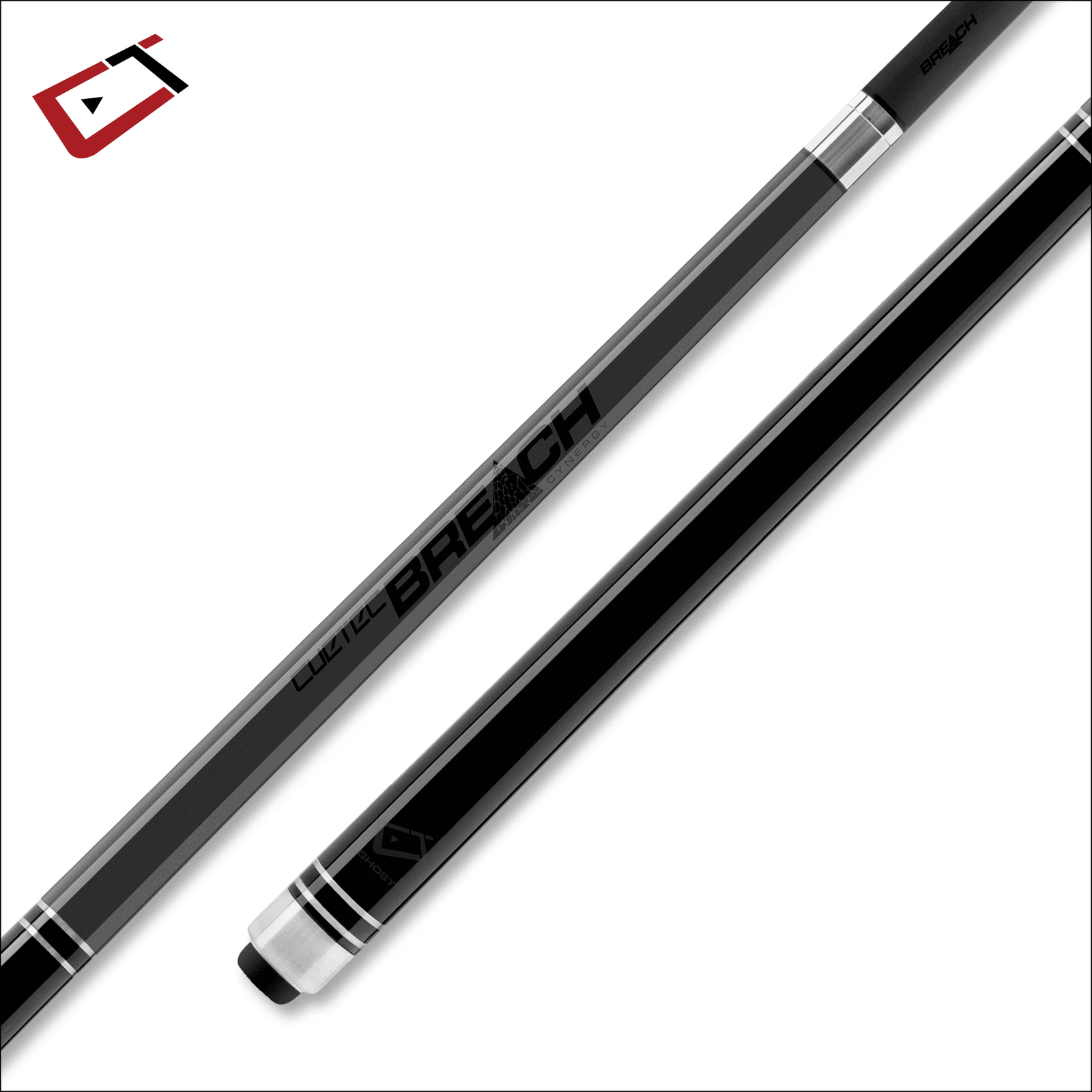 24-CT-95-148NW-Breach-Ghost-Main CYNERGY BREACH BREAK CUE – GHOST EDITION® - Image 1