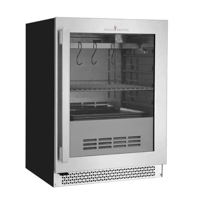 24″ Glass‑Door Meat Aging Fridge (Compact) - Image 3