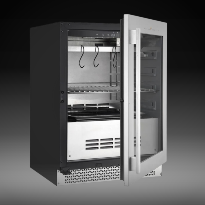 24″ Glass‑Door Meat Aging Fridge (Compact) - Image 2