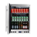 24-Inch Outdoor Beverage Refrigerator with Solid Stainless Steel Door - Image 2