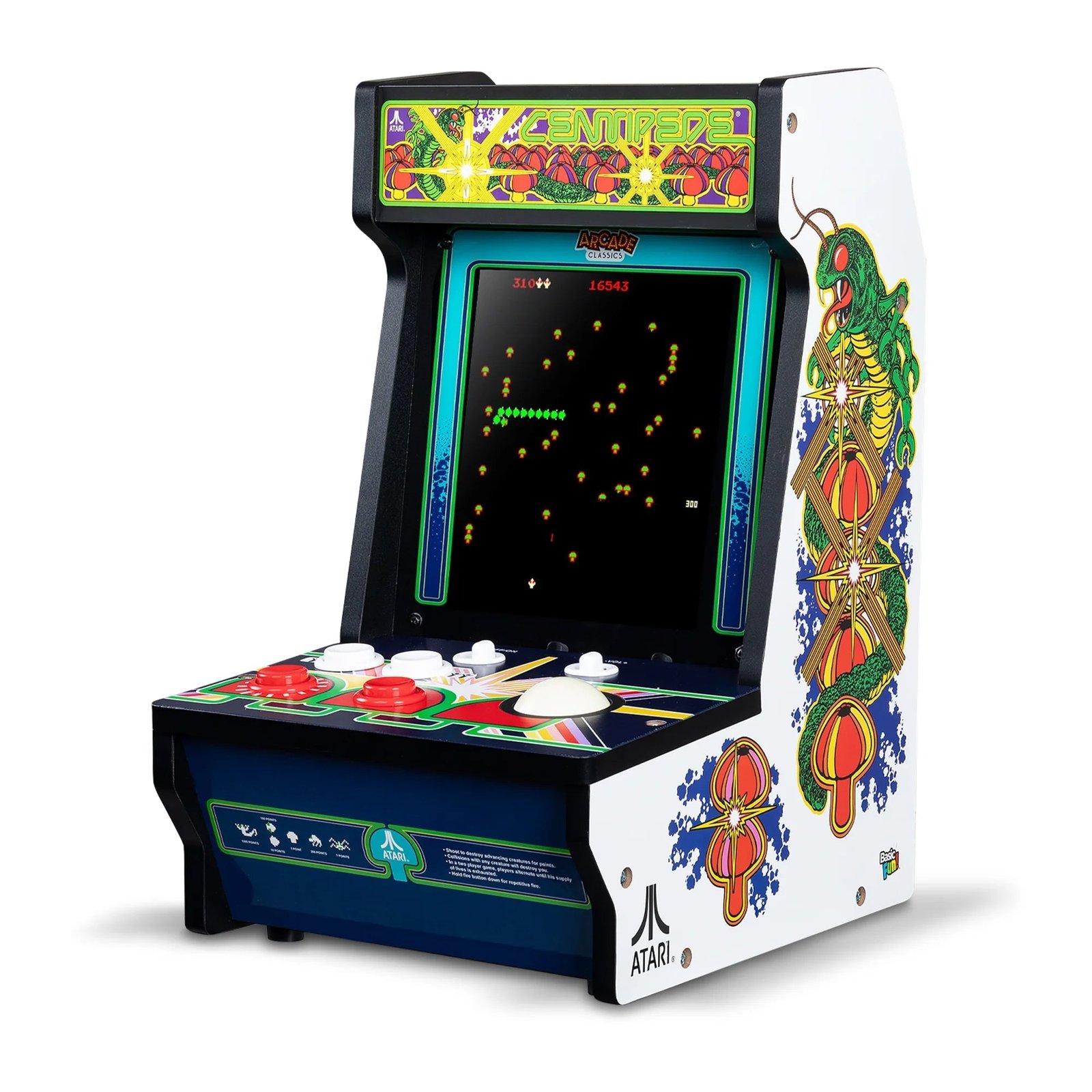 26795816bdea2332f686feba43aa824f Atari Centipede Counter Series Arcade Game with 8 Inch Screen - Image 1