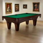 Brunswick Glenwood 7ft American Pool Table with Tapered Leg - Espresso