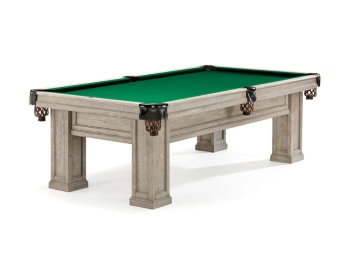 Brunswick Oakland 8ft American Pool Table - Rustic Grey - Image 2