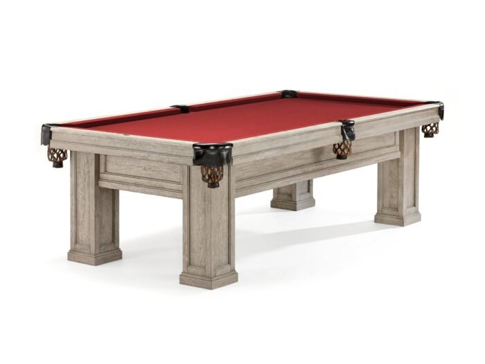 Brunswick Oakland 8ft American Pool Table - Rustic Grey - Image 3