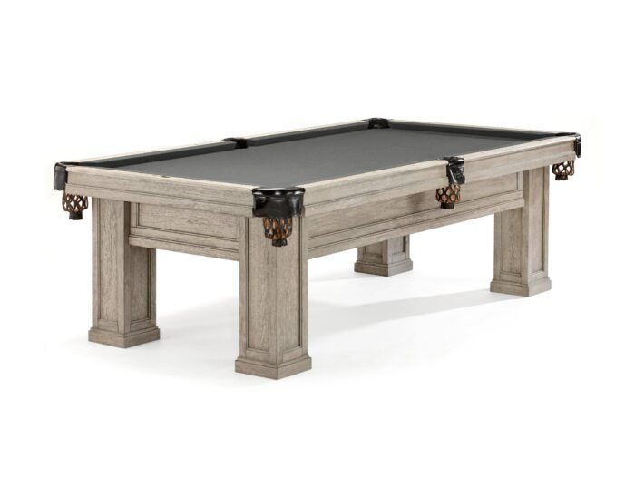 Brunswick Oakland 8ft American Pool Table - Rustic Grey - Image 7