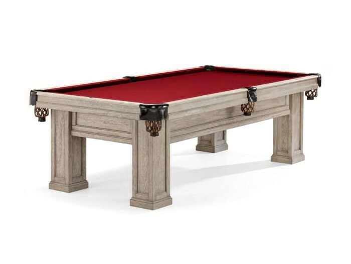 Brunswick Oakland 8ft American Pool Table - Rustic Grey - Image 8