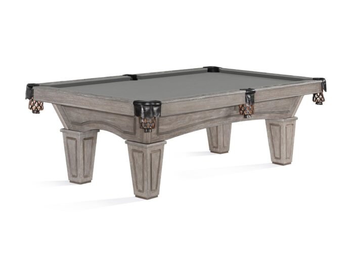 Brunswick Allenton 7ft American Pool Table with Tapered Leg - Driftwood - Image 6