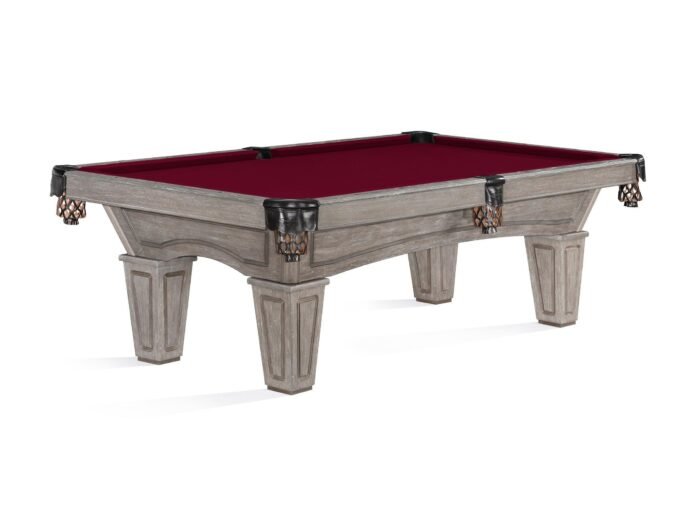 Brunswick Allenton 7ft American Pool Table with Tapered Leg - Driftwood - Image 8
