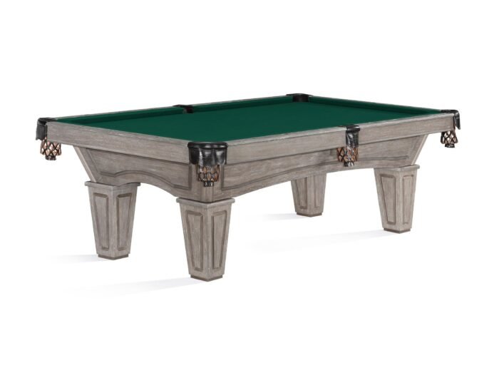 Brunswick Allenton 7ft American Pool Table with Tapered Leg - Driftwood - Image 14