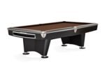 Brunswick Gold Crown VI 9ft American Pool Table With Gully - Matte Black - Image 5