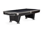 Brunswick Gold Crown VI 9ft American Pool Table With Drop Pocket - Matte Black - Image 7
