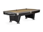 Brunswick Gold Crown VI 9ft American Pool Table With Gully - Matte Black - Image 14