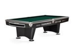 Brunswick Gold Crown VI Tournament Edition 9ft American Pool Table With Drop Pocket - Matte Black - Image 8