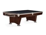 Brunswick Gold Crown VI 9ft American Pool Table With Drop Pocket - Two Tone Walnut and Espresso - Image 11