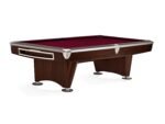 Brunswick Gold Crown VI 9ft American Pool Table With Drop Pocket - Two Tone Walnut and Espresso - Image 13