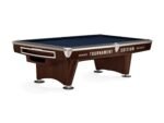 Brunswick Gold Crown VI Tournament Edition 9ft American Pool Table With Gully Return - Two Tone Walnut and Espresso - Image 5