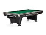 Brunswick Gold Crown VI Tournament Edition 9ft American Pool Table With Gully - Matte Black - Image 2
