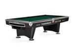 Brunswick Gold Crown VI Tournament Edition 9ft American Pool Table With Gully - Matte Black - Image 15