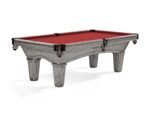 Brunswick Glenwood 8ft American Pool Table with Tapered Leg - Rustic Grey - Image 9